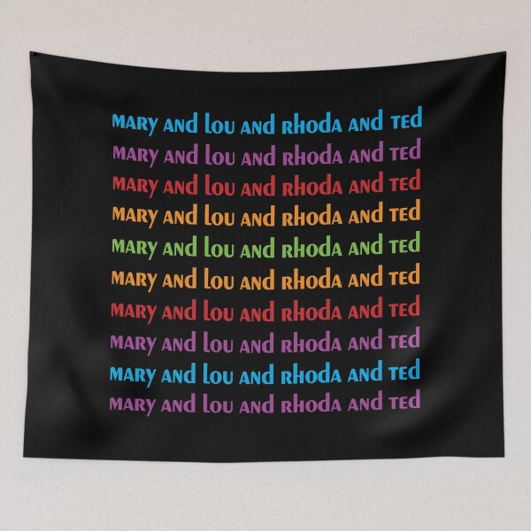 Item preview, Mary and Lou and Rhoda and Ted designed and sold by superbarkah.