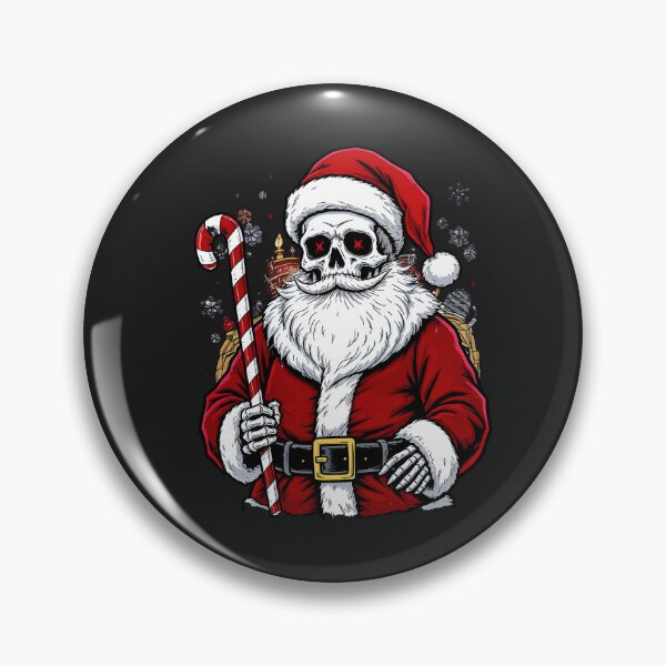 Artikelvorschau, Weihnachtsmann-Skelett | Lustiger düsterer Weihnachtsvektor entworfen und verkauft von ColorSplash123.