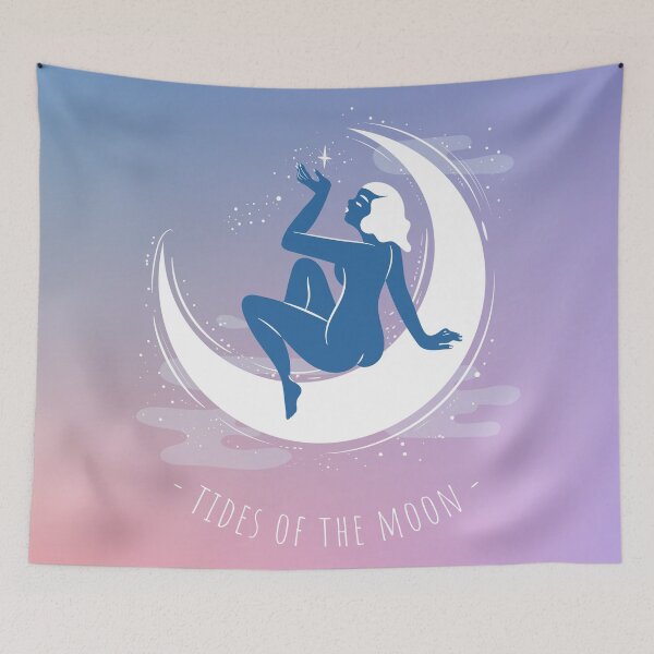 Item preview, I dance with the moon - girl moon designed and sold by AndroidZ.