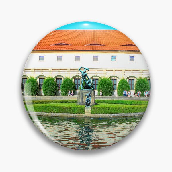 Item preview, The Hercules Fountain of Wallestein Garden in Prague, Czech Republic designed and sold by Kristina Drozd.