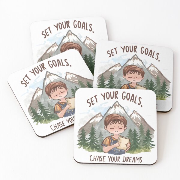 Item preview, Boy writing in a cabin, surrounded by nature, trees, mountains, and cozy atmosphere making for a serene escape designed and sold by PWDigitalArt.