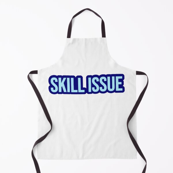 Item preview, Skill Issue, Blue Outline Internet Memes designed and sold by Memes N Lore .