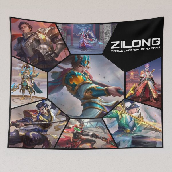 Item preview, Zilong of Mobile Legends Bang Bang Merchandise(not for white products) designed and sold by RandomlyPopUps.