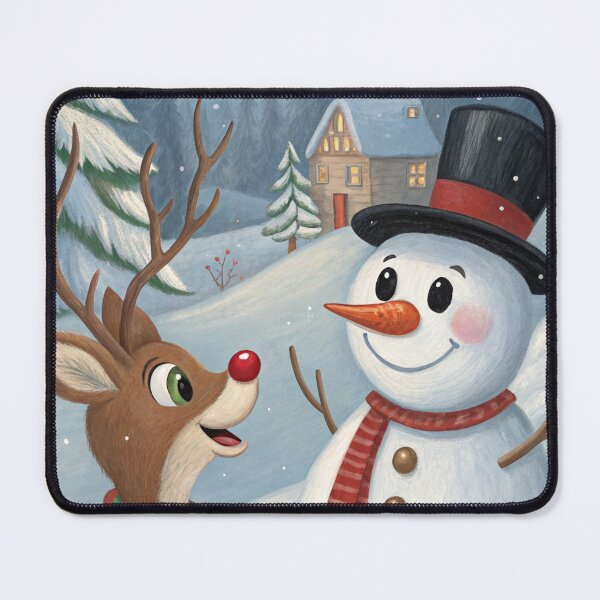 Item preview, Rudolf and Frosty 15 designed and sold by AIfolklore.