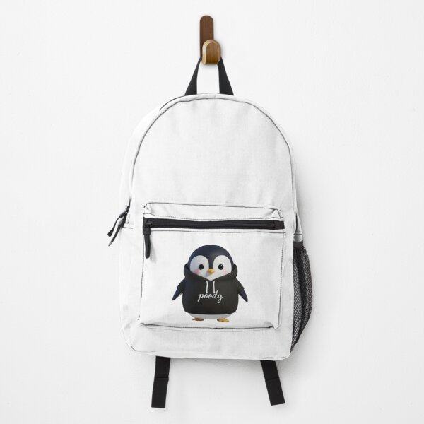 Item preview, Black Hoodie Poodie Penguin – Cute 3D Hoodie Character designed and sold by HNstory.
