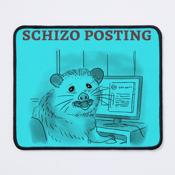 Item preview, Schizo-Posting designed and sold by Pathfinders Co..