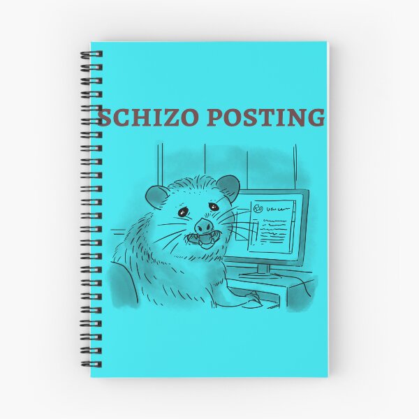 Item preview, Schizo-Posting designed and sold by Pathfinders Co..