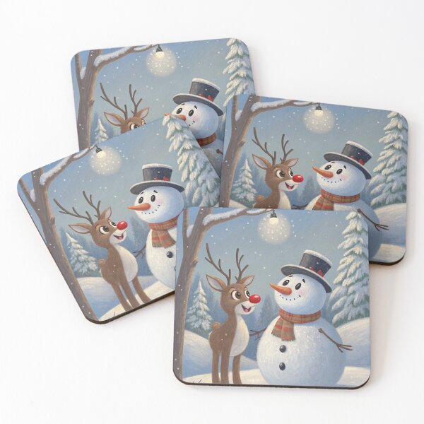 Item preview, Rudolf and Frosty 16 designed and sold by AIfolklore.
