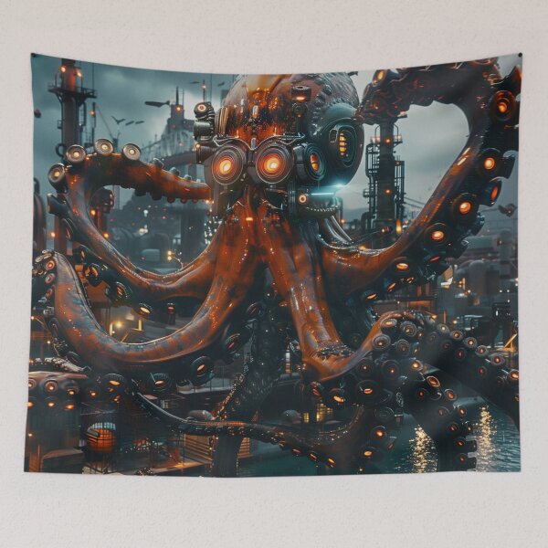 Item preview, The Reactor Kraken designed and sold by ArgentoArt.