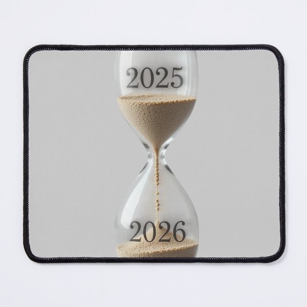 Item preview, Time Shift 2025 to 2026 – A Symbol of New Beginnings and Forward Momentum designed and sold by PixelVibe782.