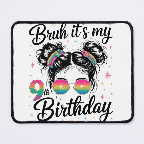 Item preview, Bruh It's My 9th Birthday 9 Year Old 9th Birthday designed and sold by milanforbes.