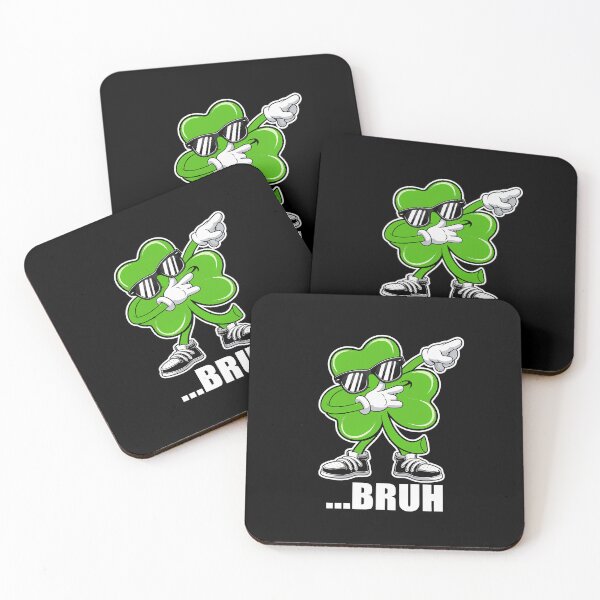 Item preview, Bruh Dabbing Shamrock - Funny St Patricks Day designed and sold by TiredPack.
