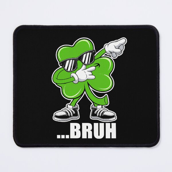 Item preview, Bruh Dabbing Shamrock - Funny St Patricks Day designed and sold by TiredPack.