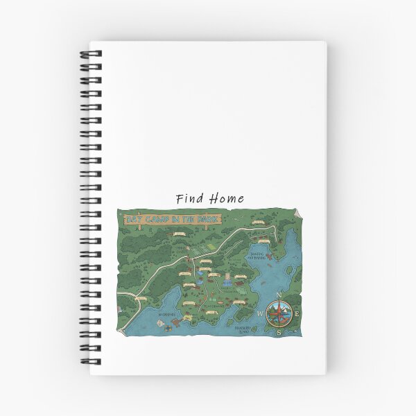 Item preview, Camp Map - Day Camp in the Park designed and sold by DCITP.