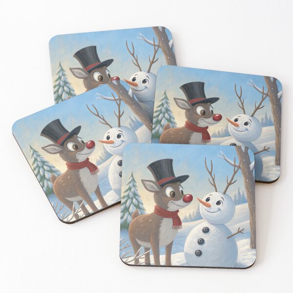 Item preview, Rudolf and Frosty 17 designed and sold by AIfolklore.