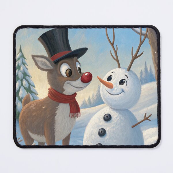 Item preview, Rudolf and Frosty 17 designed and sold by AIfolklore.