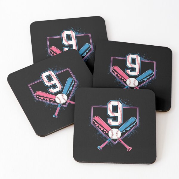 Item preview, 9th Birthday Baseball Home Plate Drip Ice Cream designed and sold by TiredPack.
