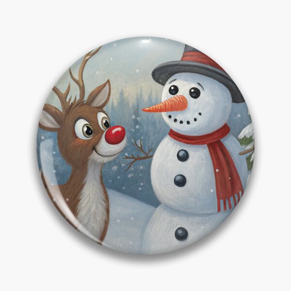 Item preview, Rudolf and Frosty 18 designed and sold by AIfolklore.
