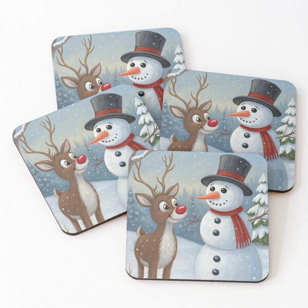 Item preview, Rudolf and Frosty 18 designed and sold by AIfolklore.