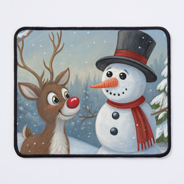 Item preview, Rudolf and Frosty 18 designed and sold by AIfolklore.