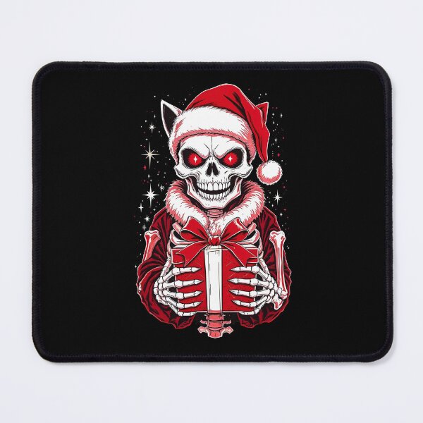 Item preview, Skeleton Cat Christmas Chaos | Funny Dark Vector designed and sold by ColorSplash123.