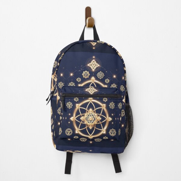 Item preview, Golden Geometric Mandala of Sacred Balance designed and sold by ArtivaNest.