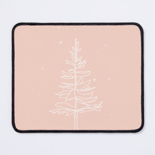 Item preview, Dusty Pink Minimalist White Tree Stars designed and sold by ElinHallengren.