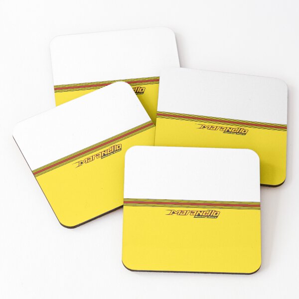 Item preview, Maranello Racing Karts - Yellow background designed and sold by KartPixel by Pipstar.