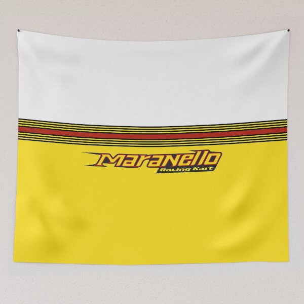 Item preview, Maranello Racing Karts - Yellow background designed and sold by KartPixel by Pipstar.
