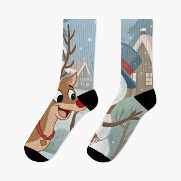 Item preview, Rudolf and Frosty 19 designed and sold by AIfolklore.