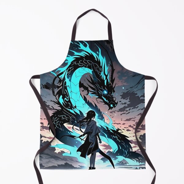 Item preview, Azure Dragon Guardian – Mystic Warrior Fantasy Art designed and sold by Dyan4.
