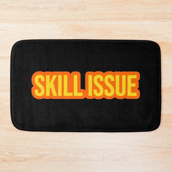 Item preview, Skill Issue, Orange Outline Internet Memes designed and sold by Memes N Lore .