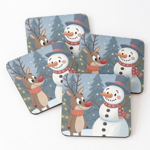 Item preview, Rudolf and Frosty 20 designed and sold by AIfolklore.