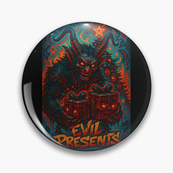 Item preview, Krampus evil present  designed and sold by GraffKingz.