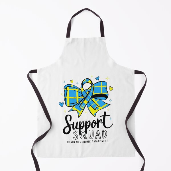 Item preview, Support Squad Down Syndrome Awareness Coquette Bow Ribbon designed and sold by TiredPack.