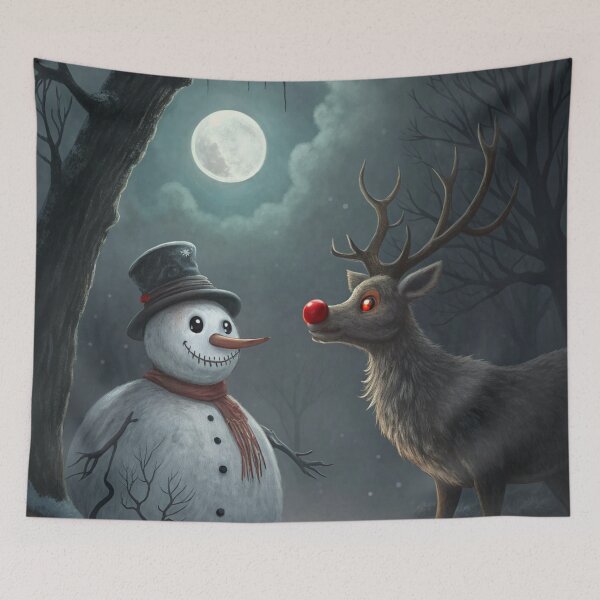 Item preview, Rudolf and Frosty (Spooky Edition) 02 designed and sold by AIfolklore.