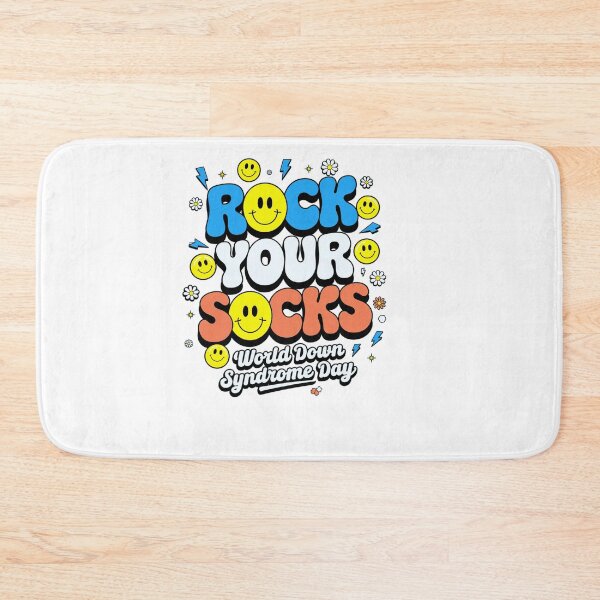 Item preview, Rock Your Socks Down Syndrome Awareness Day Groovy WDSD designed and sold by VasilisLamArt.