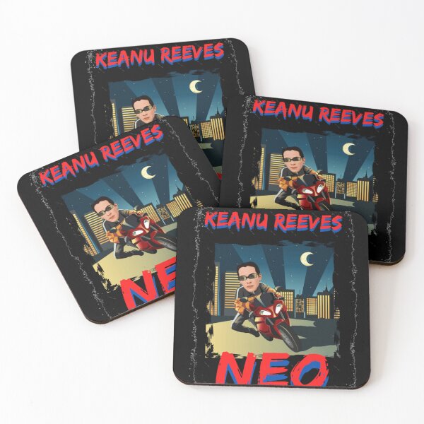 Item preview, Keanu Reeves Retro Action Movie Inspired Graphic Illustration designed and sold by ParkerLarry.