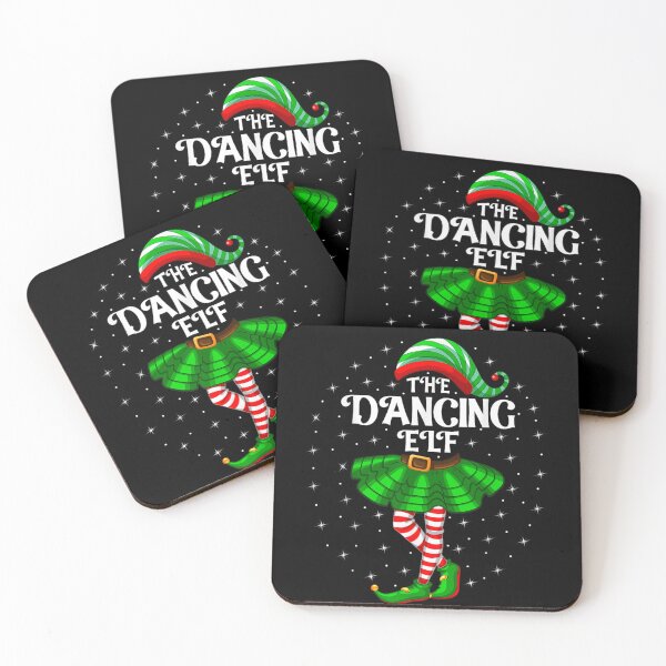 Item preview, The Dancing Elf Funny Christmas Costume Stripes Holiday Party Art designed and sold by RuperDelois.