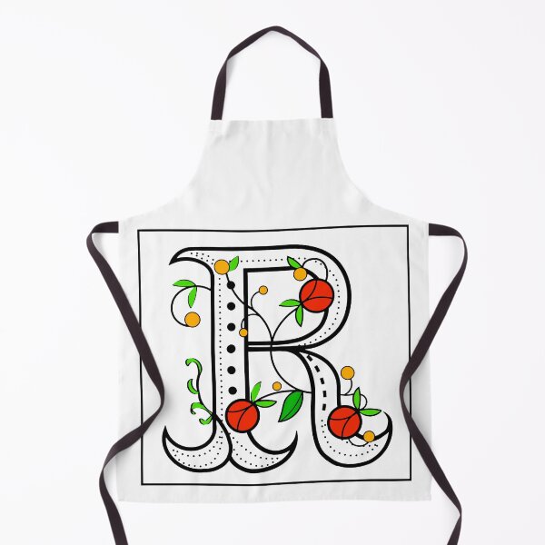 Item preview, R Initial Letter Typography designed and sold by ViaARTfactory.