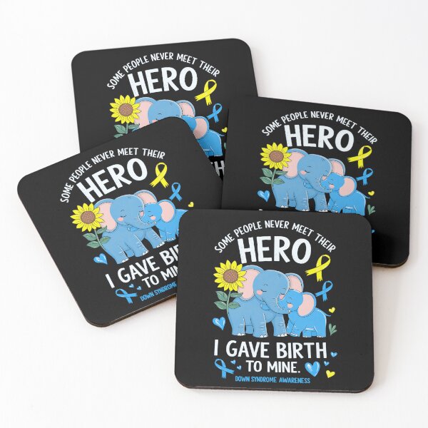 Item preview, Gave Birth To My Hero Down Syndrome Awareness designed and sold by milanforbes.