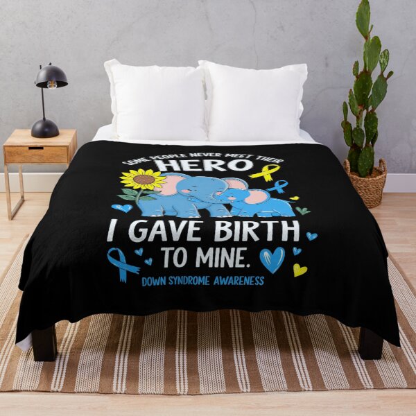 Item preview, Gave Birth To My Hero Down Syndrome Awareness designed and sold by milanforbes.