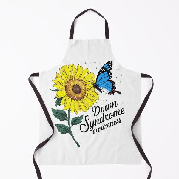 Item preview, Down Syndrome Awareness Sunflower Butterfly designed and sold by milanforbes.