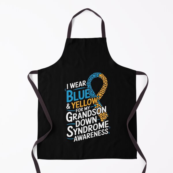 Item preview, I Blue and Yellow for my Grandson - Down Syndrome designed and sold by TiredPack.