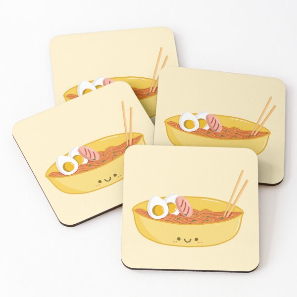 Item preview, Kawaii Ramyeon Noodle Bowl | Cute Korean Food Aesthetic designed and sold by Kimchi-style-.