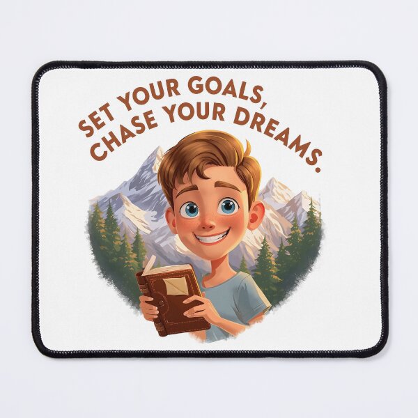 Item preview, Illustration of a Man Reading a Book on a Mountain Background designed and sold by PWDigitalArt.