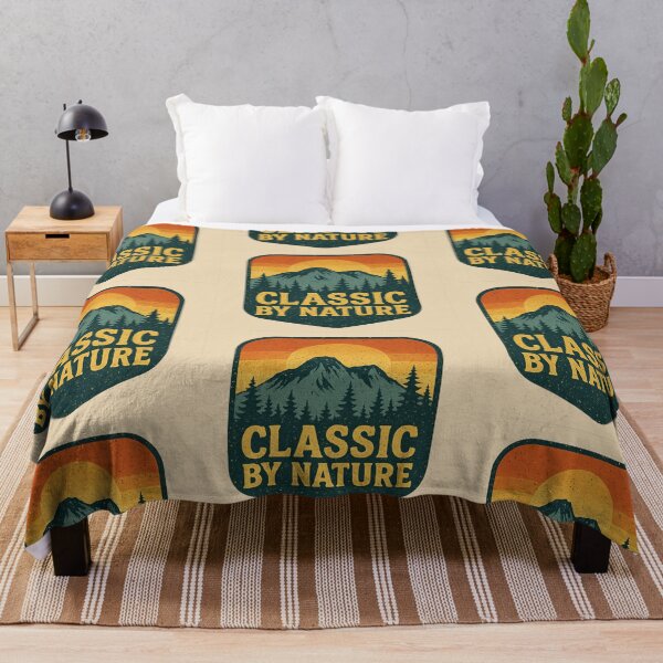 Item preview, Classic by Nature – Vintage Mountain Sunset Design designed and sold by JonelCrafts.