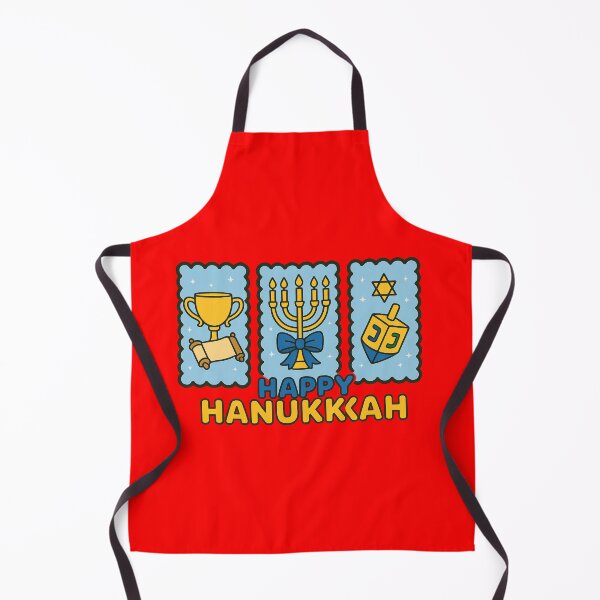 Item preview, Happy Hanukkah Trio PNG | Menorah Dreidel Trophy Jewish Holiday Design designed and sold by BABUSHOP5.