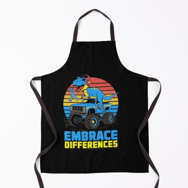 Item preview, Embrace Differences Down Syndrome Awareness Truck Dino designed and sold by TiredPack.