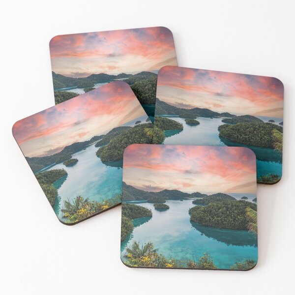 Item preview, Raja Ampat Islands in sunset, Papua Barat, Indonesia  designed and sold by Mauswohn.